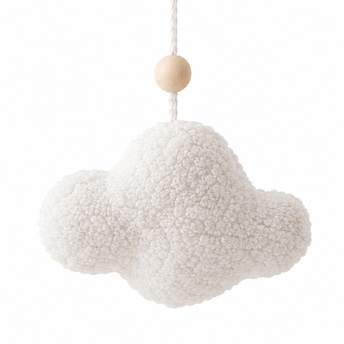 Cloud and Moon Baby Crib Mobile – Montessori Nursery Décor for Babies