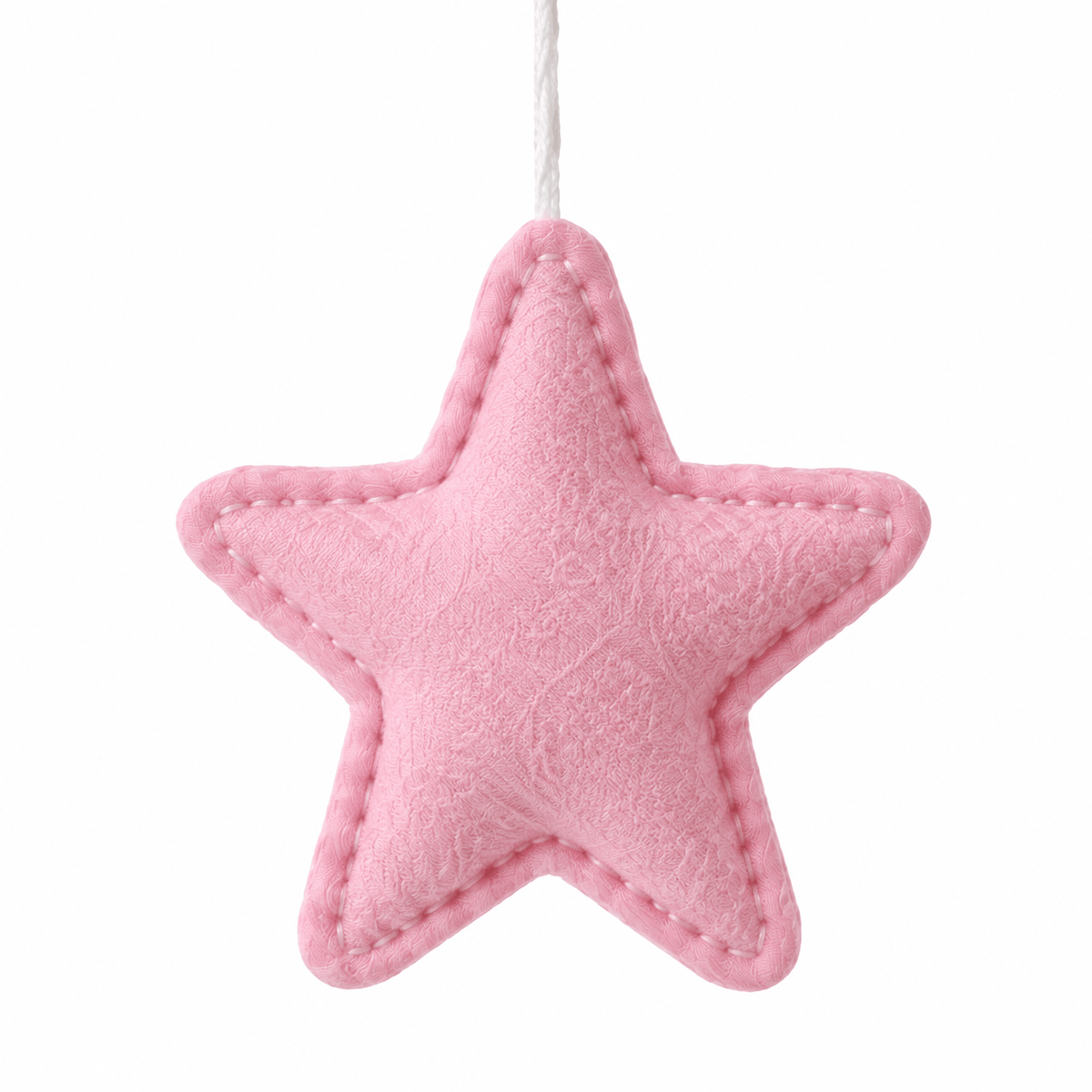 Felt Nursery Mobile with Bear, Stars & Clouds for Babies
