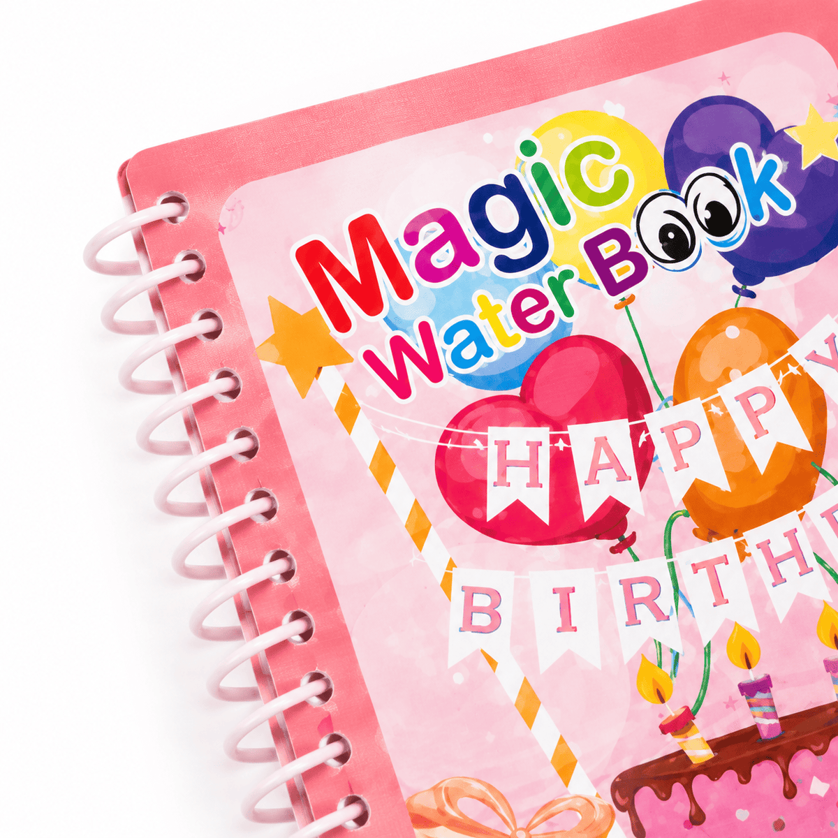 Magic Water Coloring Book Birthday for Kids | Mess-Free Activity