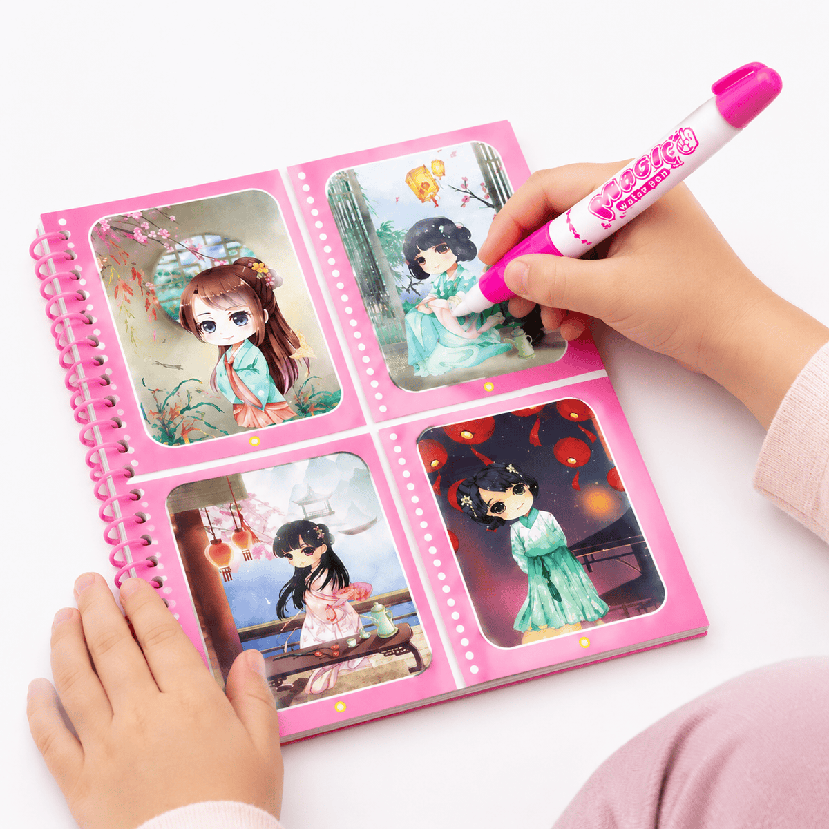 Magic Water Coloring Book – Mess-Free Painting for Kids