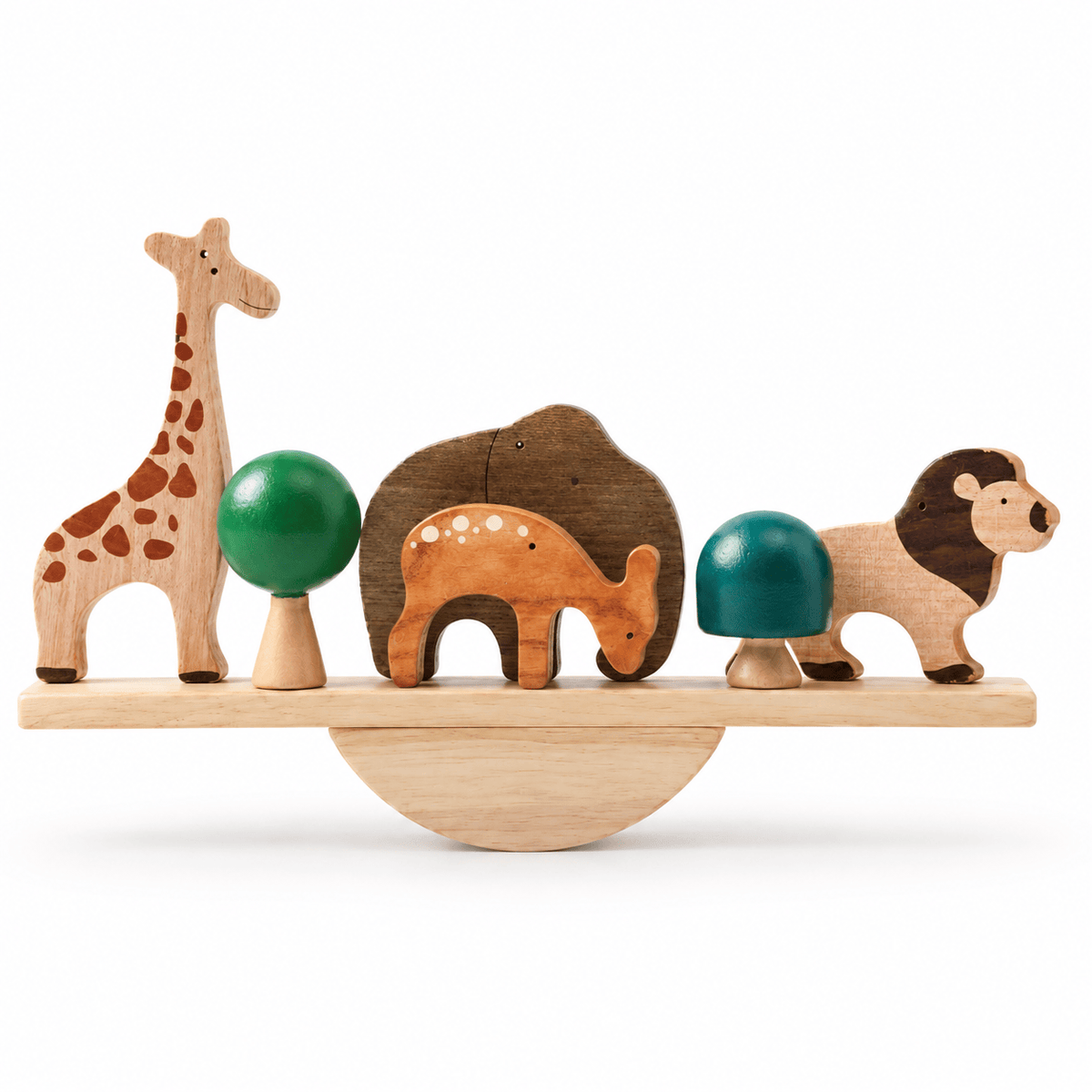 Montessori Wooden Animal Balancing Toy for Kids | Balance Game