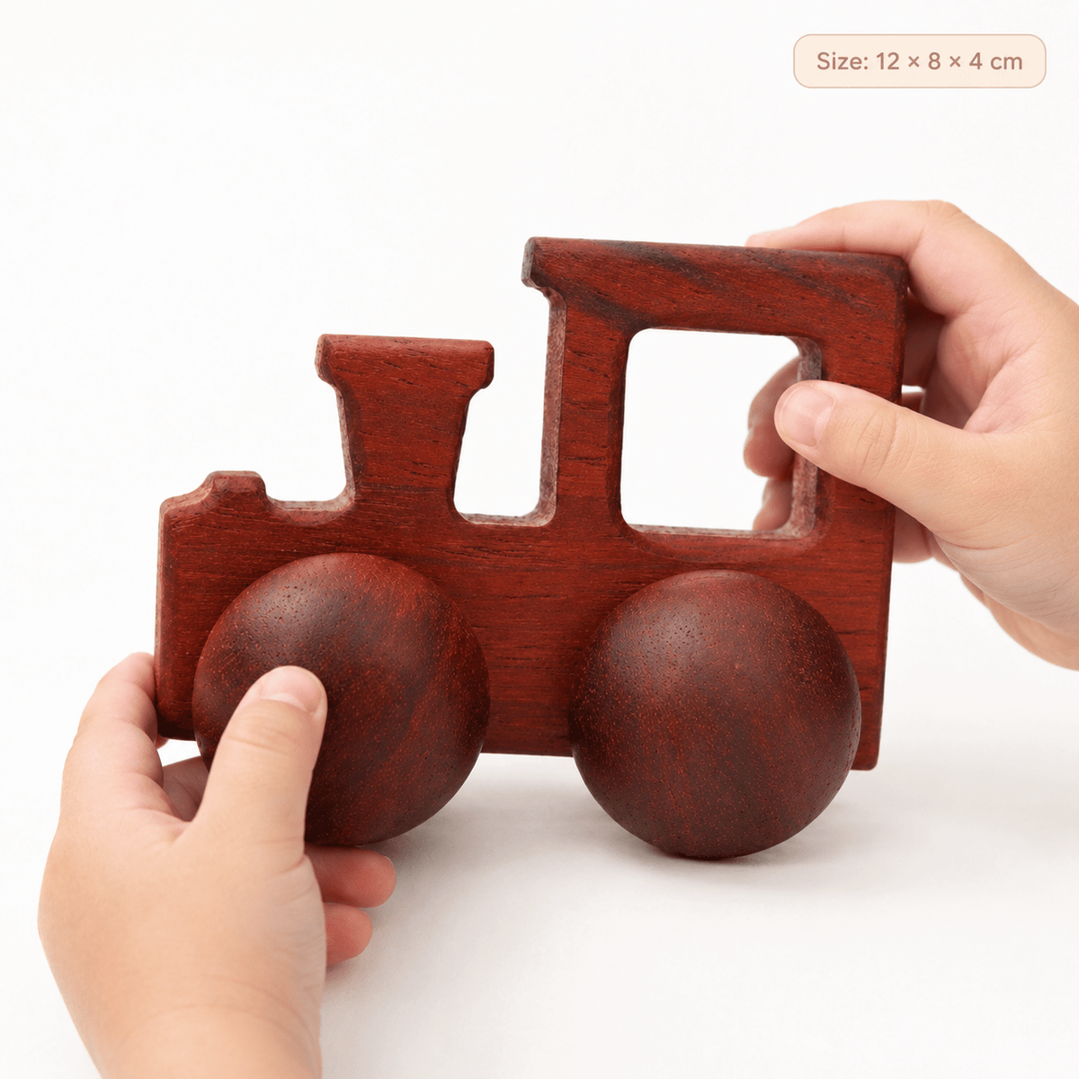 Montessori Wooden Train Toy for Toddlers | Fine Motor Skills