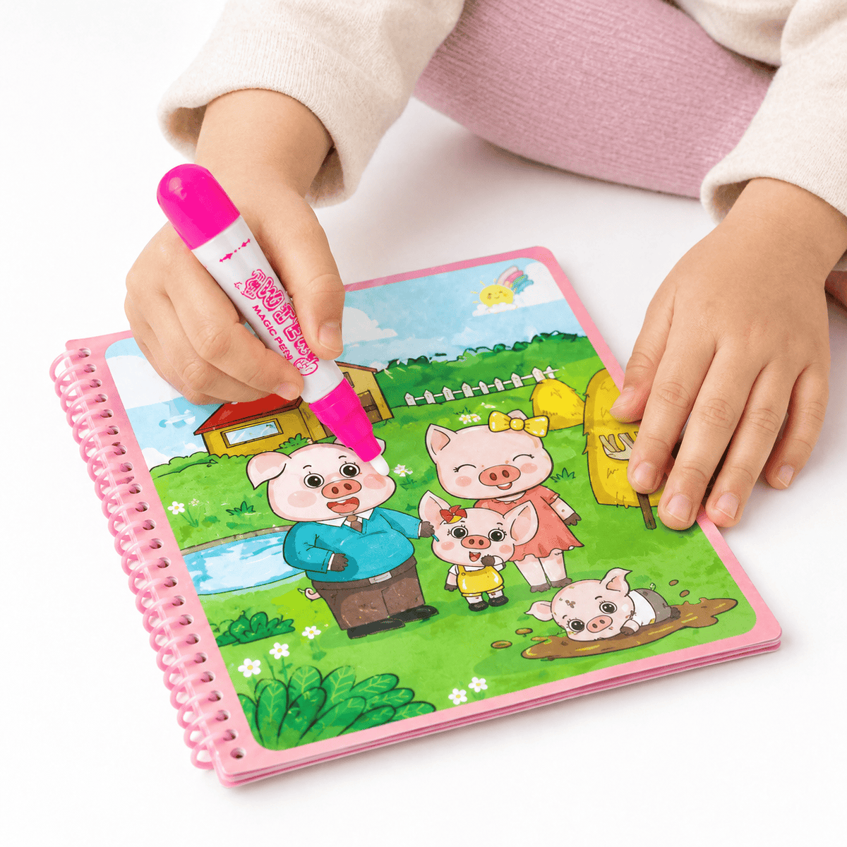 Reusable Water Coloring Book | Mess-Free Painting for Toddlers