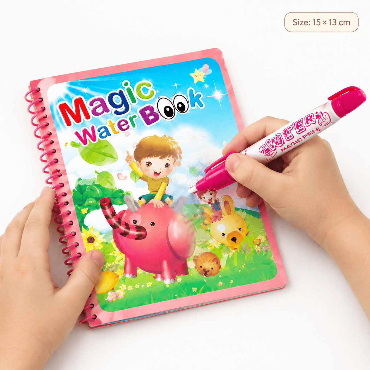 Reusable Water Coloring Book Sports Theme for Kids Toddlers