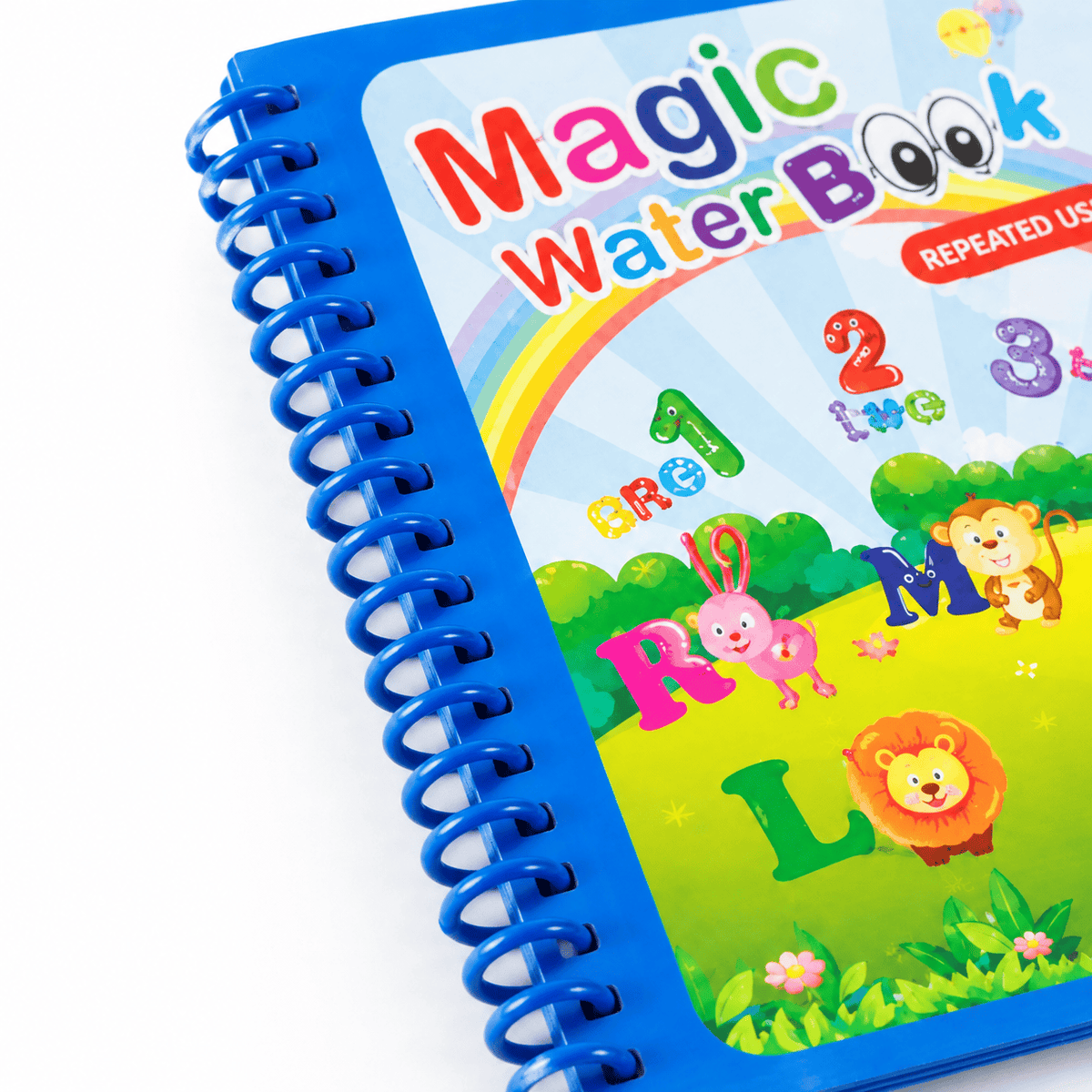 Reusable Water Drawing Book – Montessori Alphabet & Number Learning