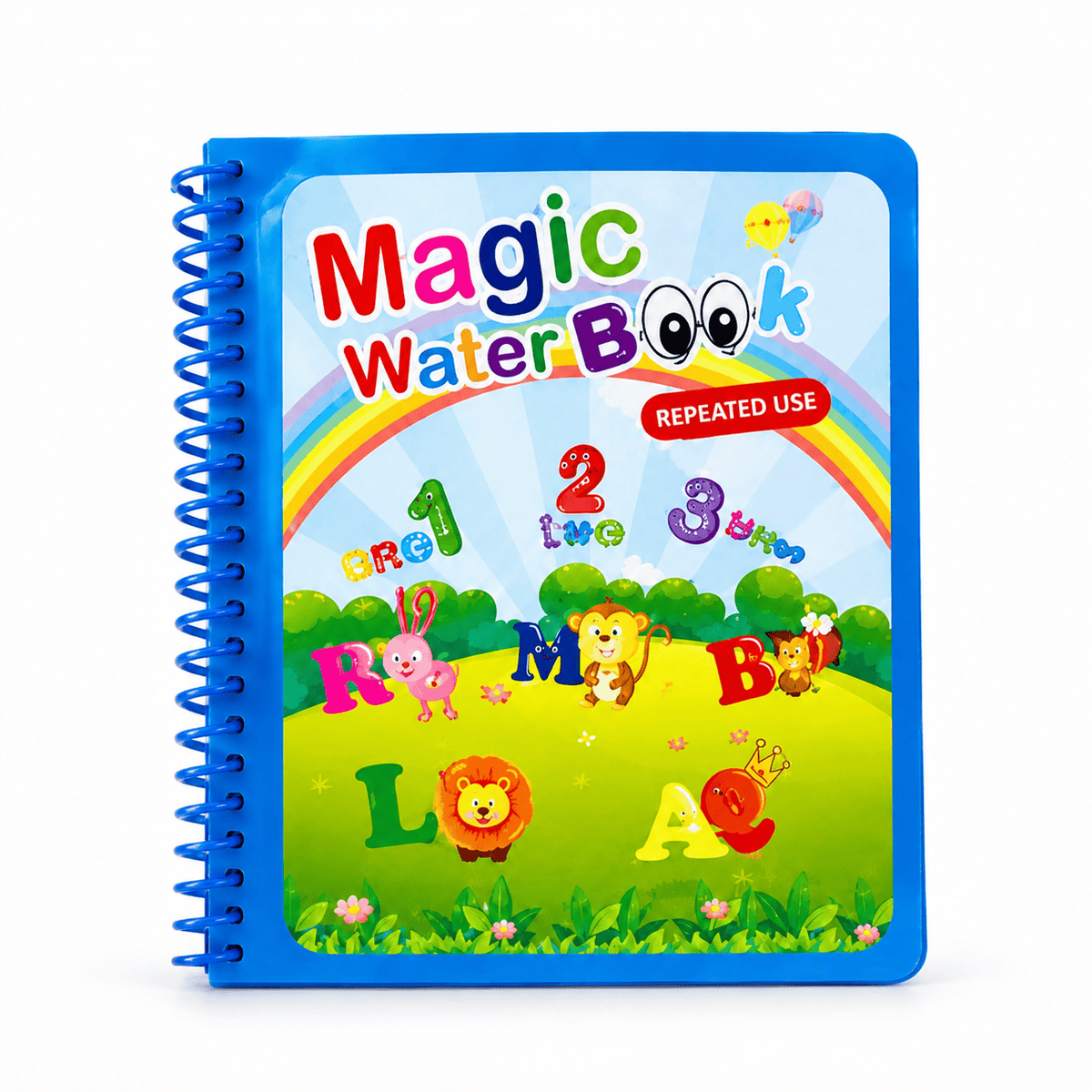 Reusable Water Drawing Book – Montessori Alphabet & Number Learning