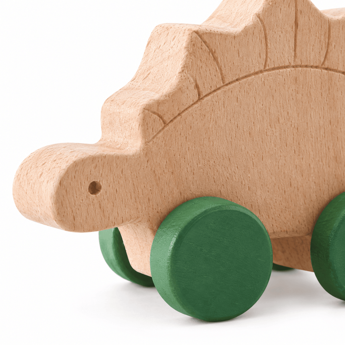 Wooden Dinosaur Push Toy Set – Montessori Toy for Toddlers