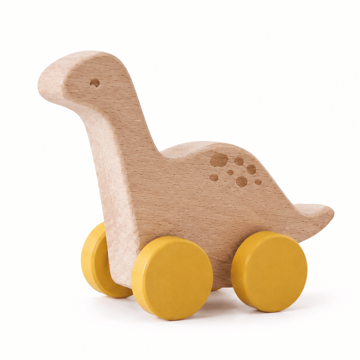 Wooden Dinosaur Push Toys for Toddlers | Montessori Toys