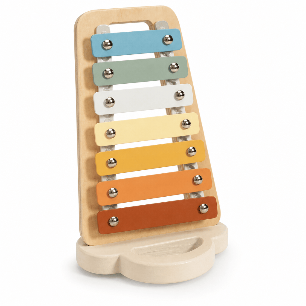 Wooden Musical Instruments Set | 7-Piece Montessori Music Toy Kit