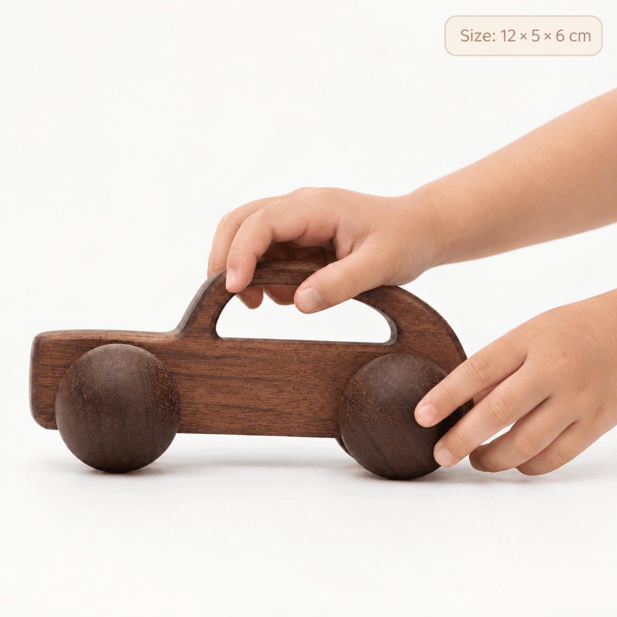 Wooden Toy Car for Toddlers | Montessori Push Car for Kids