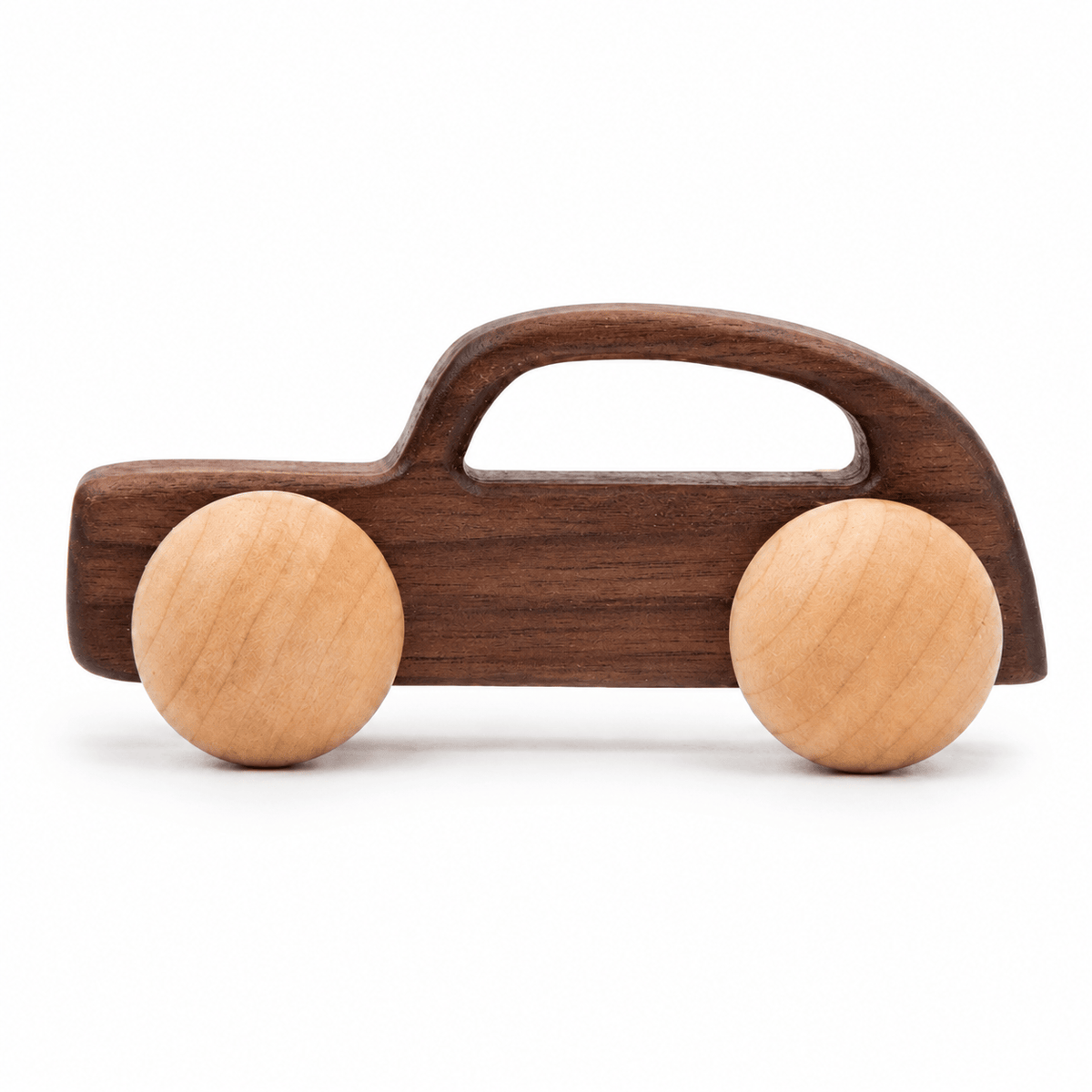 Wooden Toy Car | Montessori Push Toy for Toddlers | Natural Play
