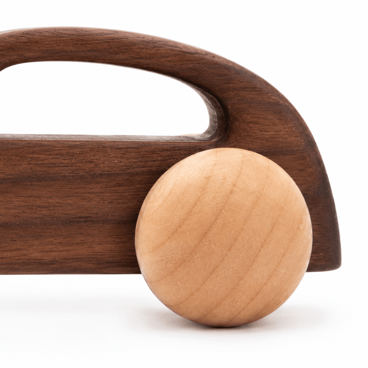 Wooden Toy Car | Montessori Push Toy for Toddlers | Natural Play