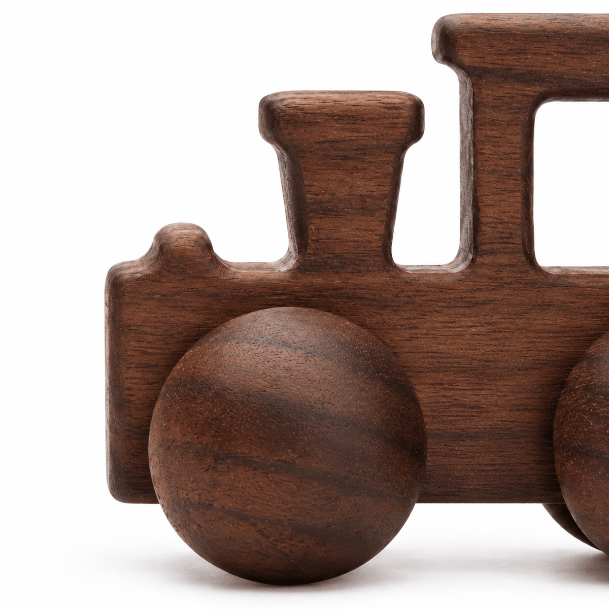 Wooden Toy Train for Toddlers – Montessori Push Toy for Kids