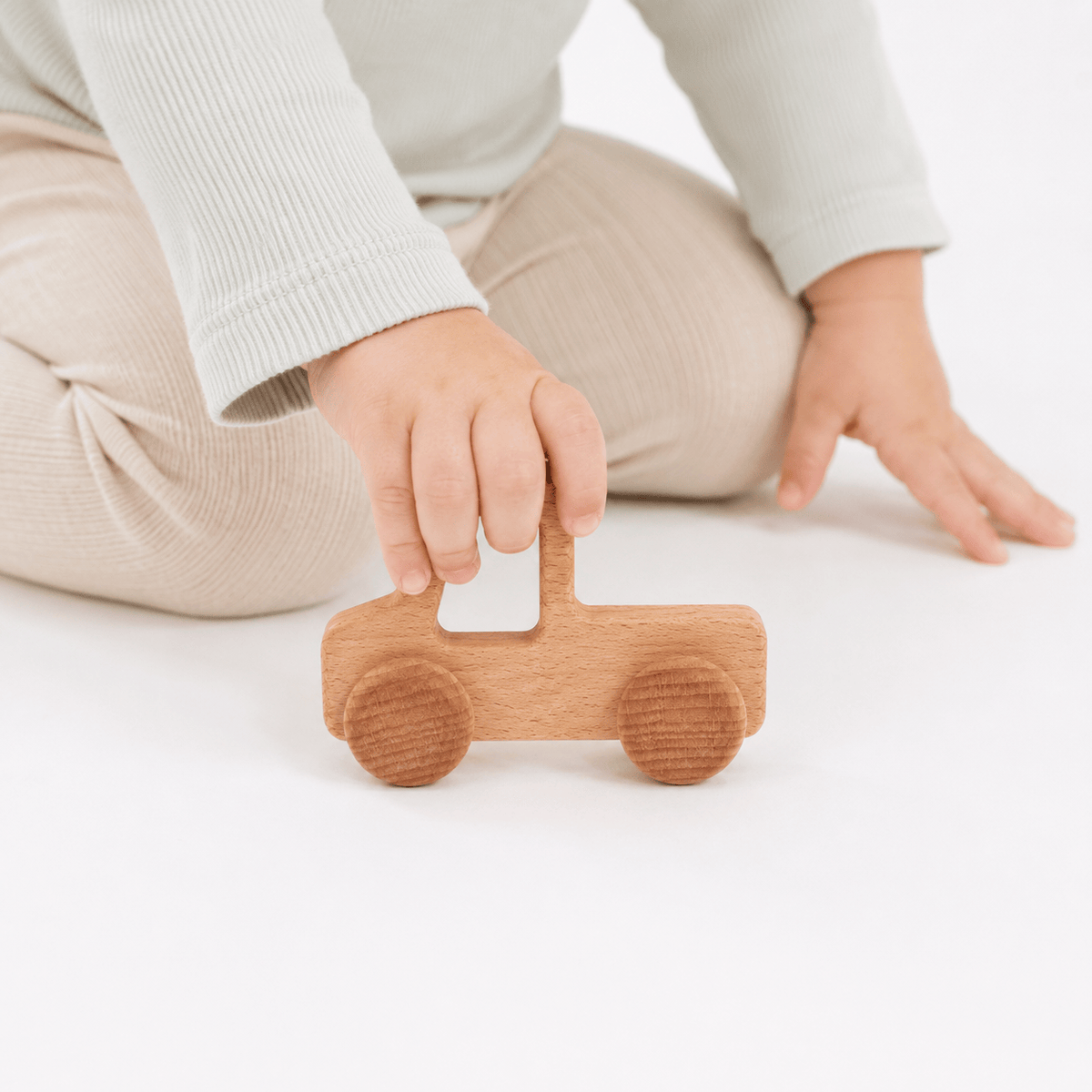 Wooden Toy Truck for Toddlers | Montessori Play & Motor Skills