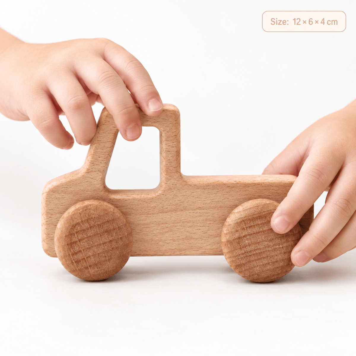 Wooden Toy Truck for Toddlers | Montessori Play & Motor Skills