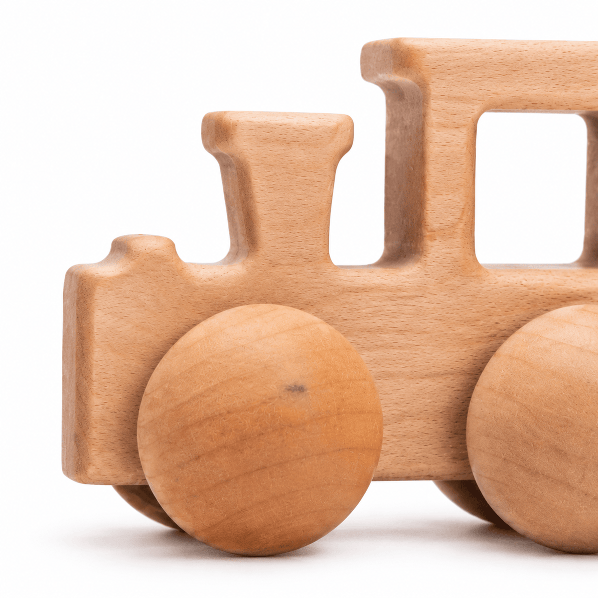 Wooden Train Toy for Toddlers | Montessori Push Toy for Babies