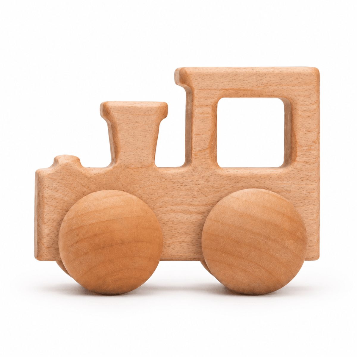 Wooden Train Toy for Toddlers | Montessori Push Toy for Babies