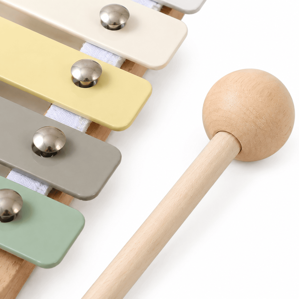 Wooden Xylophone and Drum Set for Toddlers | Musical Montessori Toy