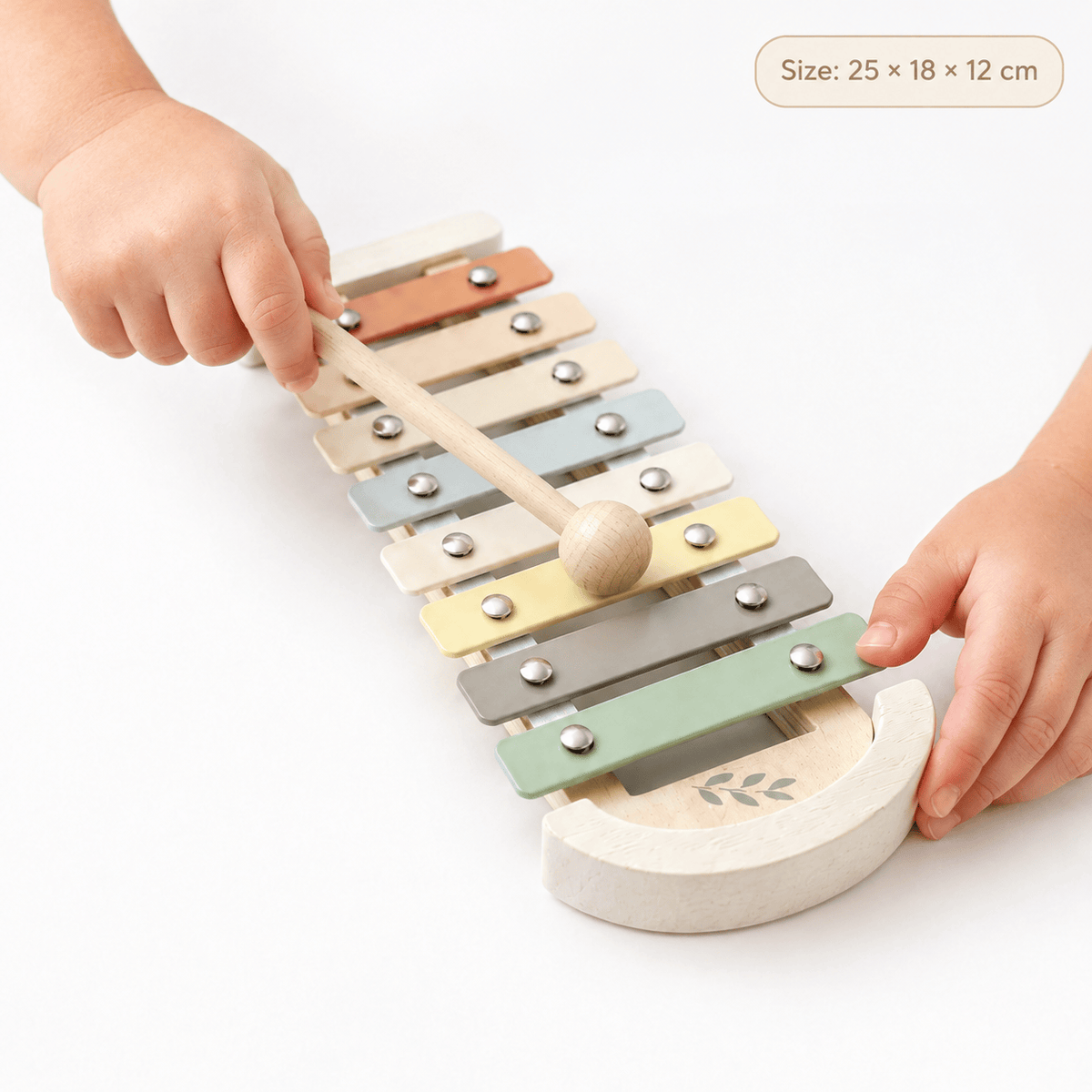 Wooden Xylophone for Toddlers - Montessori Musical Learning Toy