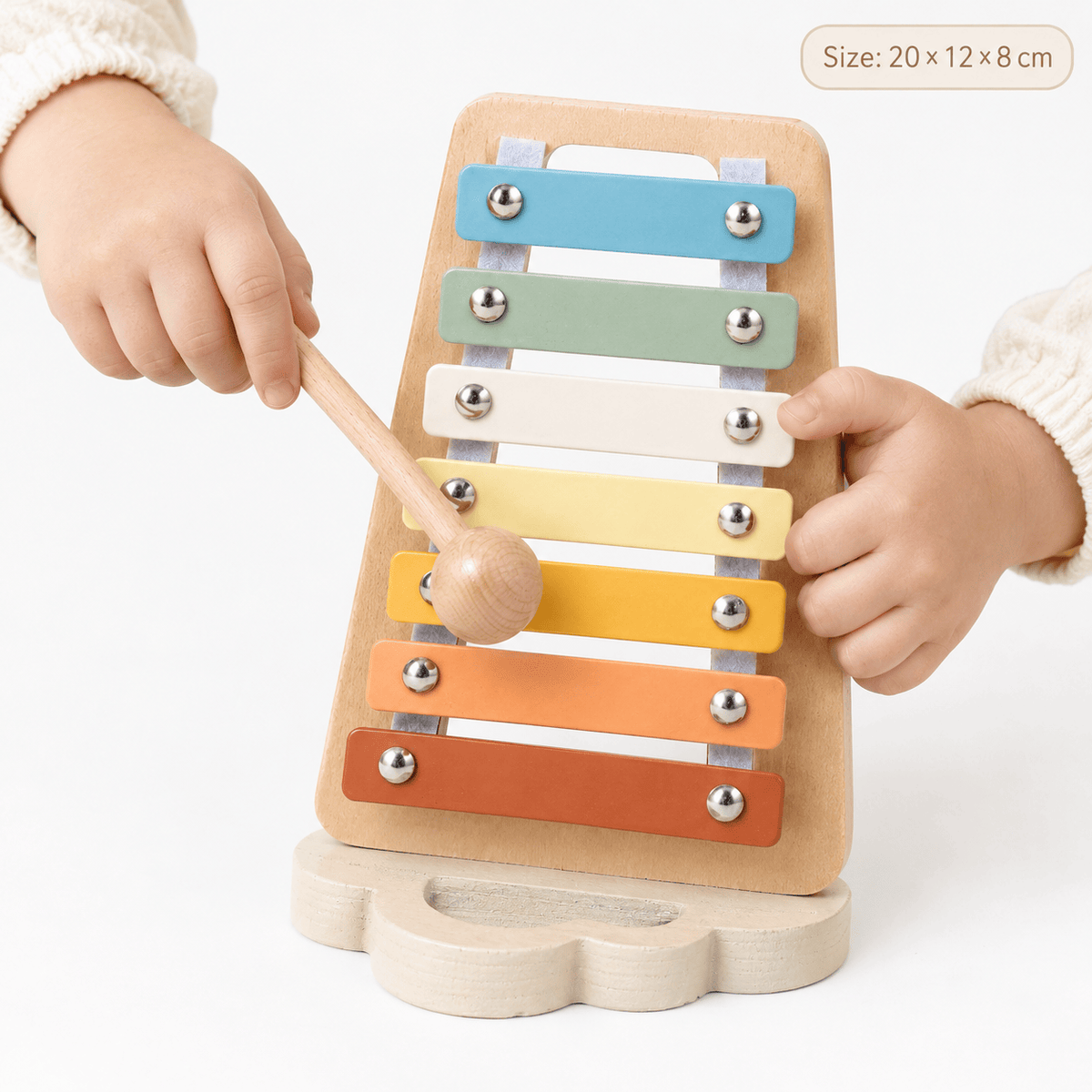Wooden Xylophone for Toddlers – Montessori Musical Toy for Kids
